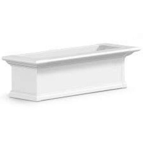 DESCRIPTION: (1) WINDOW PLANTER BOX BRAND/MODEL: MAYNE #4823-W INFORMATION: WHITE SIZE: 3' RETAIL$: $100.00 EA QTY: 1