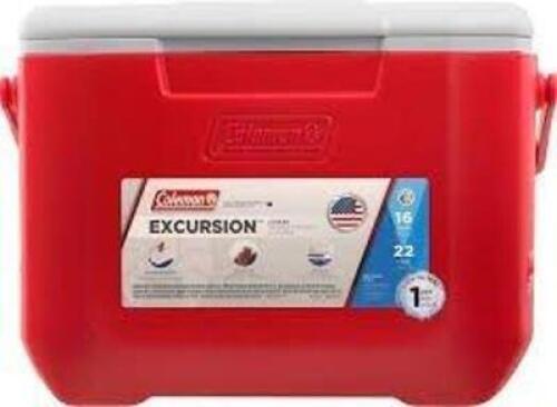DESCRIPTION: (1) CHEST COOLER BRAND/MODEL: COLEMAN SIZE: 16 QT RETAIL$: $26.46 EA QTY: 1