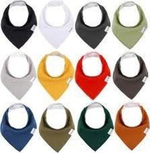 DESCRIPTION: (6) BABY BANDANA DROOL BIB KIT BRAND/MODEL: X001QKQXUZ RETAIL$: $16.99 EA QTY: 6