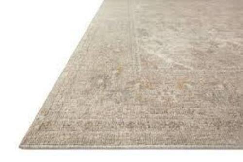 DESCRIPTION: (1) AREA RUG BRAND/MODEL: ROSEMARIE #GLM040 INFORMATION: BEIGE IVORY SIZE: 4X6 RETAIL$: $146.99 EA QTY: 1
