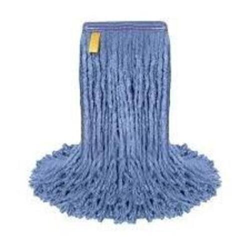 DESCRIPTION: (6) COMMERCIAL MOP HEADS BRAND/MODEL: BISON INFORMATION: BLUE RETAIL$: $12.95 EA QTY: 6