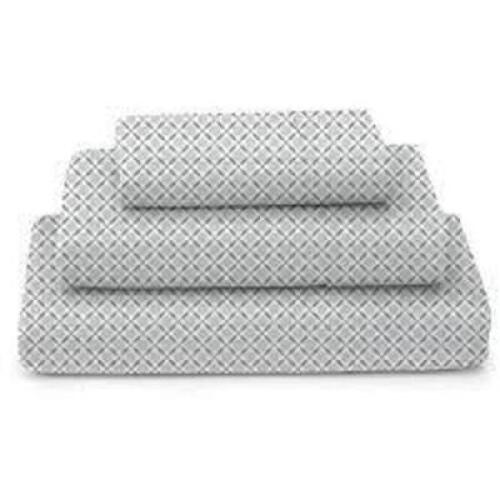 DESCRIPTION: (1) SHEET SET BRAND/MODEL: ELLE HOME INFORMATION: 4 PIECE SIZE: TWIN RETAIL$: $20.00 EA QTY: 1