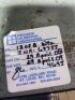 DESCRIPTION: (1) DEAD WEIGHT CALIBRATOR BRAND/MODEL: ASHCROFT #1305B SIZE: USED MUST INSPECT RETAIL$: $1188.00 EA QTY: 1 - 2