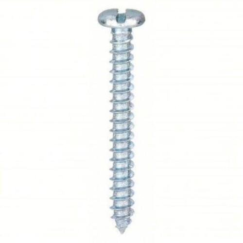 DESCRIPTION: (8) PACKS OF (100) SHEET METAL SCREWS BRAND/MODEL: 2DV82G INFORMATION: ZINC PLATED PAN SLOTTED SIZE: #8 1IN RETAIL$: $3.01 EA QTY: 8