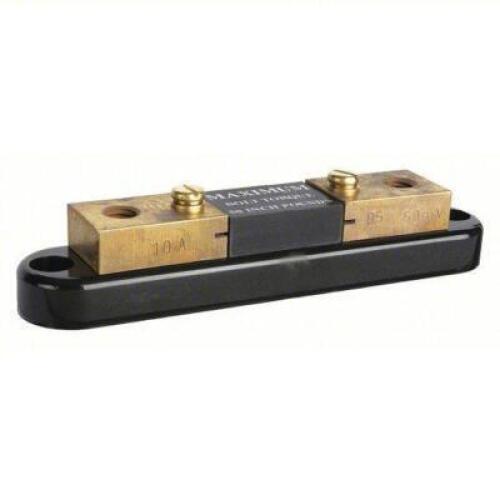 DESCRIPTION: (3) EXTERNAL PORTABLE SHUNT BRAND/MODEL: 12G450 SIZE: 10 A DC, 50 mV DC Volt Drop RETAIL$: $84.47 EA QTY: 3