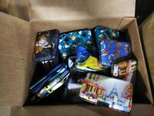 DESCRIPTION: (1) LOT OF APPROX (10) METAL WALLETS QTY: 1