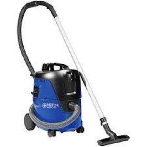 DESCRIPTION: (1) SHOP VACUUM BRAND/MODEL: NILFISK #32FW84 INFORMATION: BLUE AND BLACK SIZE: 5.25 GAL TANK RETAIL$: $433.21 EA QTY: 1