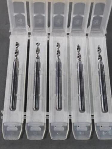 DESCRIPTION: (5) SOLID CARBIDE MICRO DRILL BIT BRAND/MODEL: KYOCERA 105-0120.280 SIZE: .400" RETAIL$: $57.15 QTY: 5