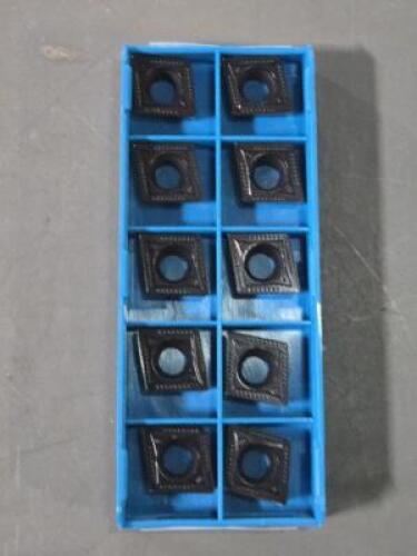 DESCRIPTION: (30) CARBIDE TURNING INSERTS BRAND/MODEL: INGERSOLL CCMT120408MT TT7015 RETAIL$: $608.17 QTY: 30