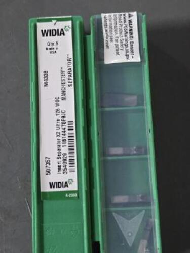 DESCRIPTION: (20) "SEPARATOR" X2 ULTRA CARBIDE GROOVING INSERTS BRAND/MODEL: WIDIA 3540929 SIZE: .094WOC RETAIL$: $243.60 QTY: 20