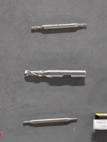 DESCRIPTION: (3) HSS END MILLS BRAND/MODEL: VC 01780063,81871052,01760164 QTY: 3