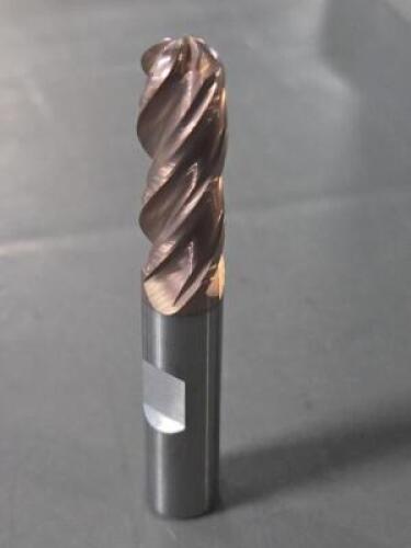 DESCRIPTION: (2) SOLID CARBIDE BALL END MILL BRAND/MODEL: ISCAR 3401269 SIZE: 3/8" DIA 2.5" LOC RETAIL$: $238.00 QTY: 2