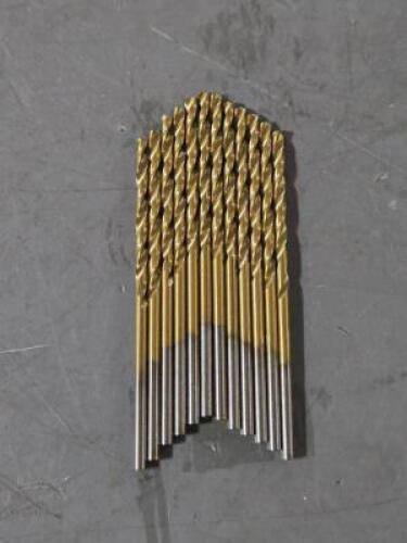 DESCRIPTION: (4) PACKS OF (12) JOBBER DRILL BITS BRAND/MODEL: WESTWARD 6PRU3 SIZE: 1-1/8" DIA RETAIL$: $93.60 QTY: 4