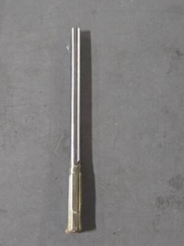 DESCRIPTION: (1) CARBIDE TIPPED CHUCKING REAMER BRAND/MODEL: MADE IN USA 24004140 SIZE: 0.4140" DIA RETAIL$: $112.74 QTY: 1