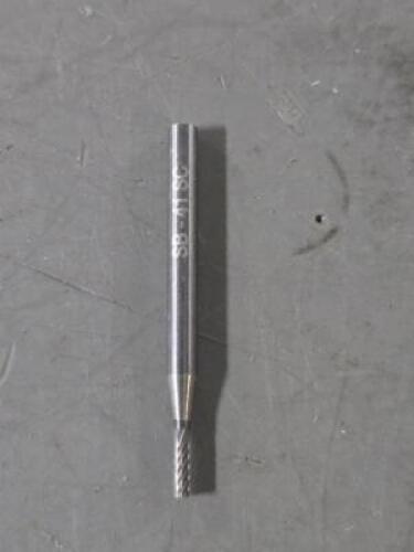 DESCRIPTION: (4) SOLID CARBIDE CYLINDER BURR SIZE: 1/4" DIA RETAIL$: $69.75 QTY: 4