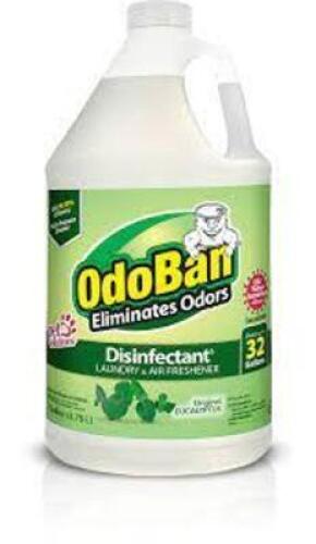 DESCRIPTION: (2) ODOR ELIMINATOR AND DISINFECTANTS BRAND/MODEL: ODOBAN PROFESSIONAL #2TEG6 RETAIL$: $20.00 EA SIZE: 1 GALLON QTY: 2