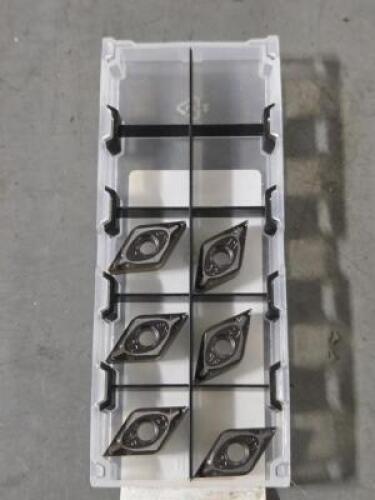 DESCRIPTION: (6) CARBIDE MILLING INSERTS BRAND/MODEL: ISCAR DNMG330-NF RETAIL$: $109.50 QTY: 6