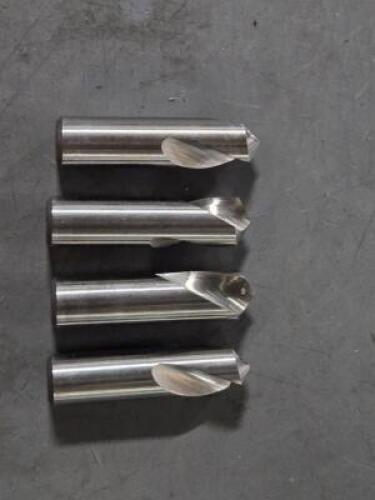 DESCRIPTION: (4) HSS SPOTTING DRILL BRAND/MODEL: KEO 71330328 SIZE: 1/2" DIA QTY: 4
