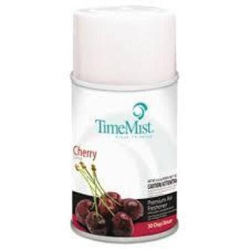 DESCRIPTION: (6) METERED AIR FRESHENER REFILL BRAND/MODEL: TIMEMIST #401Z65 INFORMATION: CHERRY RETAIL$: $100.00 TOTAL SIZE: 7.5 OZ QTY: 6