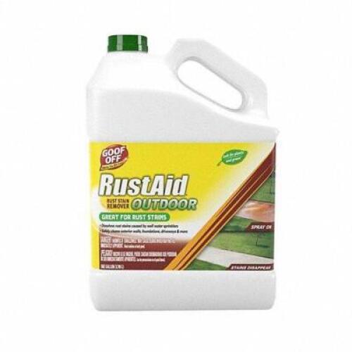 DESCRIPTION: (2) RUST STAIN REMOVER BRAND/MODEL: GOOF OFF #6XFH2 RETAIL$: $20.00 EA SIZE: 1 GALLON QTY: 2