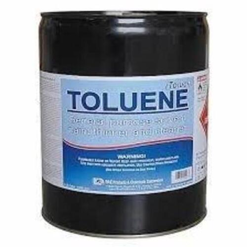 DESCRIPTION: (1) PAINT THINNER BRAND/MODEL: RAE TOLUENE #3EHJ6 SIZE: 5 GALLON RETAIL$: $290.37 EA QTY: 1