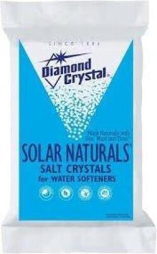 DESCRIPTION: (2) WATER SOFTENER SALT BRAND/MODEL: DIAMOND CRYSTAL SOLAR NATURALS SIZE: 50 LB RETAIL$: $45.00 EA QTY: 2