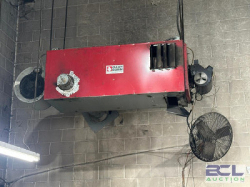 CLEAN BURN CB-2600 WASTE OIL HEATER.