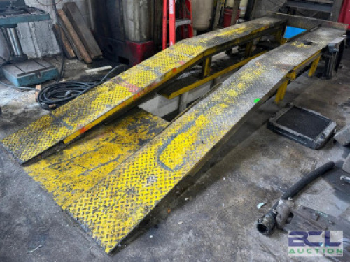 14' METAL SHOP SERVICE RAMP