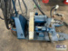 ELECTRIC HYDRAULIC OIL PUMP W/ MOUNTED PALLET JACK. - 2