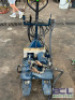 ELECTRIC HYDRAULIC OIL PUMP W/ MOUNTED PALLET JACK. - 3