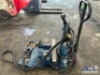 ELECTRIC HYDRAULIC OIL PUMP W/ MOUNTED PALLET JACK. - 5