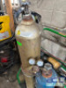 ACETYLENE CART W/ TANKS, TORCH. AND HOSE. - 4
