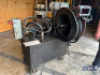 HYDRAULIC OIL PUMP AND TANK.