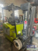CLARK 2650 LB. ELECTRIC FORK LIFT. - 4