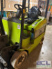 CLARK 2650 LB. ELECTRIC FORK LIFT. - 10