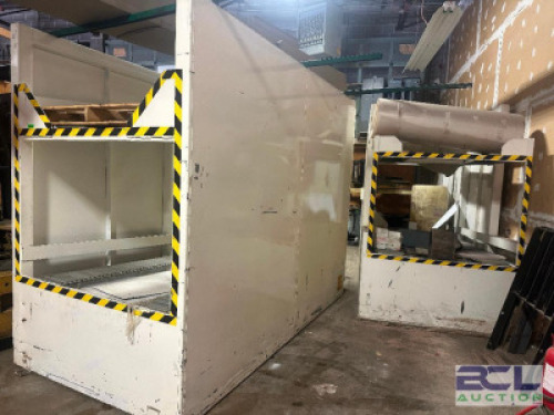 (2) 12' SECTIONS OF ROLLER BOX THROWER