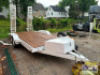 16' TANDEM AXLE FLAT BED TRAILER W/ HEAVY DUTY RAMPS. - 6