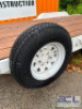 16' TANDEM AXLE FLAT BED TRAILER W/ HEAVY DUTY RAMPS. - 10
