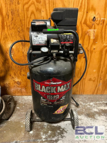 BLACK MAX 155 PSI 21 GALLON PORTABLE AIR COMPRESSOR