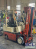 NISSAN 4,000 LB. LP FORK LIFT.