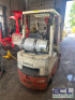 NISSAN 4,000 LB. LP FORK LIFT. - 22