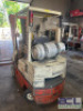 NISSAN 4,000 LB. LP FORK LIFT. - 23