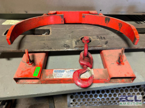 WESCO FORK MOUNTED DRUM GRABBER