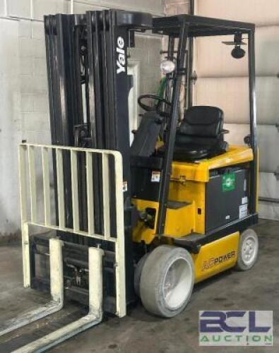 YALE ERC050GHN36TQ088 ELECTRIC FORK LIFT.