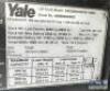 YALE ERC050GHN36TQ088 ELECTRIC FORK LIFT. - 4