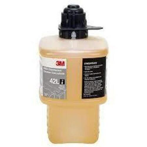 DESCRIPTION: (2) CLEANER DISINFECTANT BRAND/MODEL: 3M 42H RETAIL$: $50.18 SIZE: 2L QTY: 2