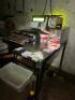 HEAT N SEAL SANDWICH WRAPPING STATION W/ DIGI SM-5100 PORTION SCALE. - 5