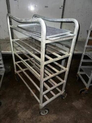 (2) HALF SIZE ALUMINUM LUG RACKS