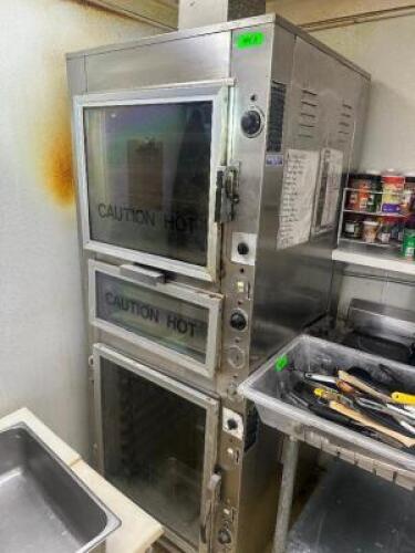 NU VU 152-0171 CONVECTION OVEN PROOFER COMBO.