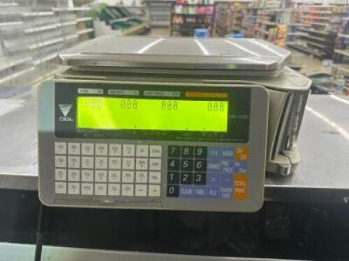 DIGI SM-5100 DIGITAL MARKET SCALE.